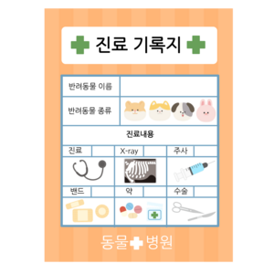진료기록지 